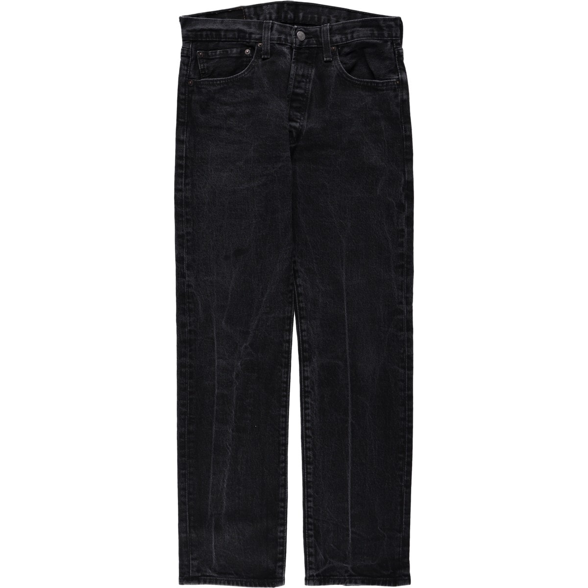 古着 リーバイス Levi's 501 ブラックデニム ストレートデニムパンツ メンズw32相当/eaa671293