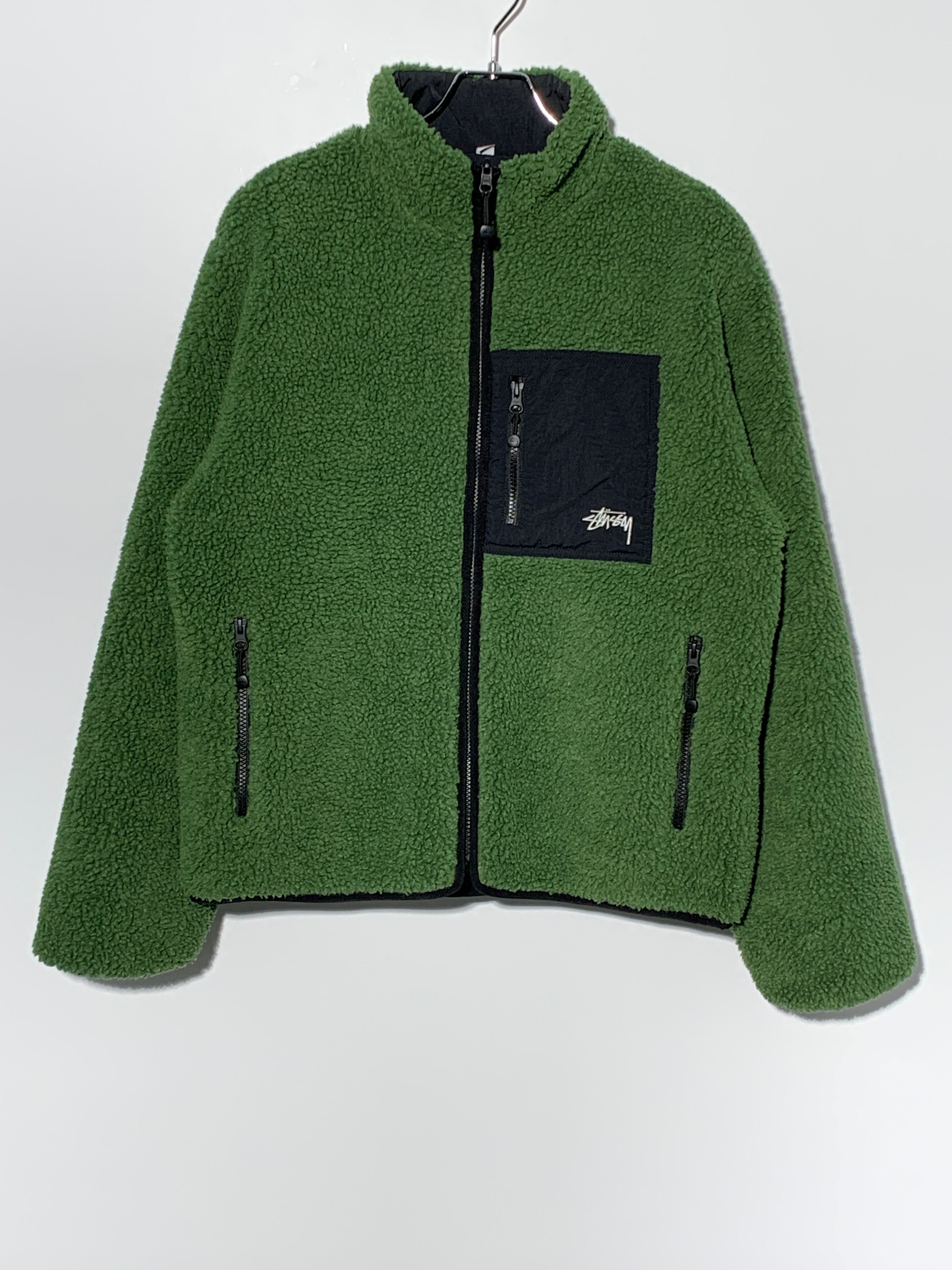 Stussy 8 BALL SHERPA JACKET "Green"