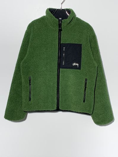Stussy 8 BALL SHERPA JACKET "Green"
