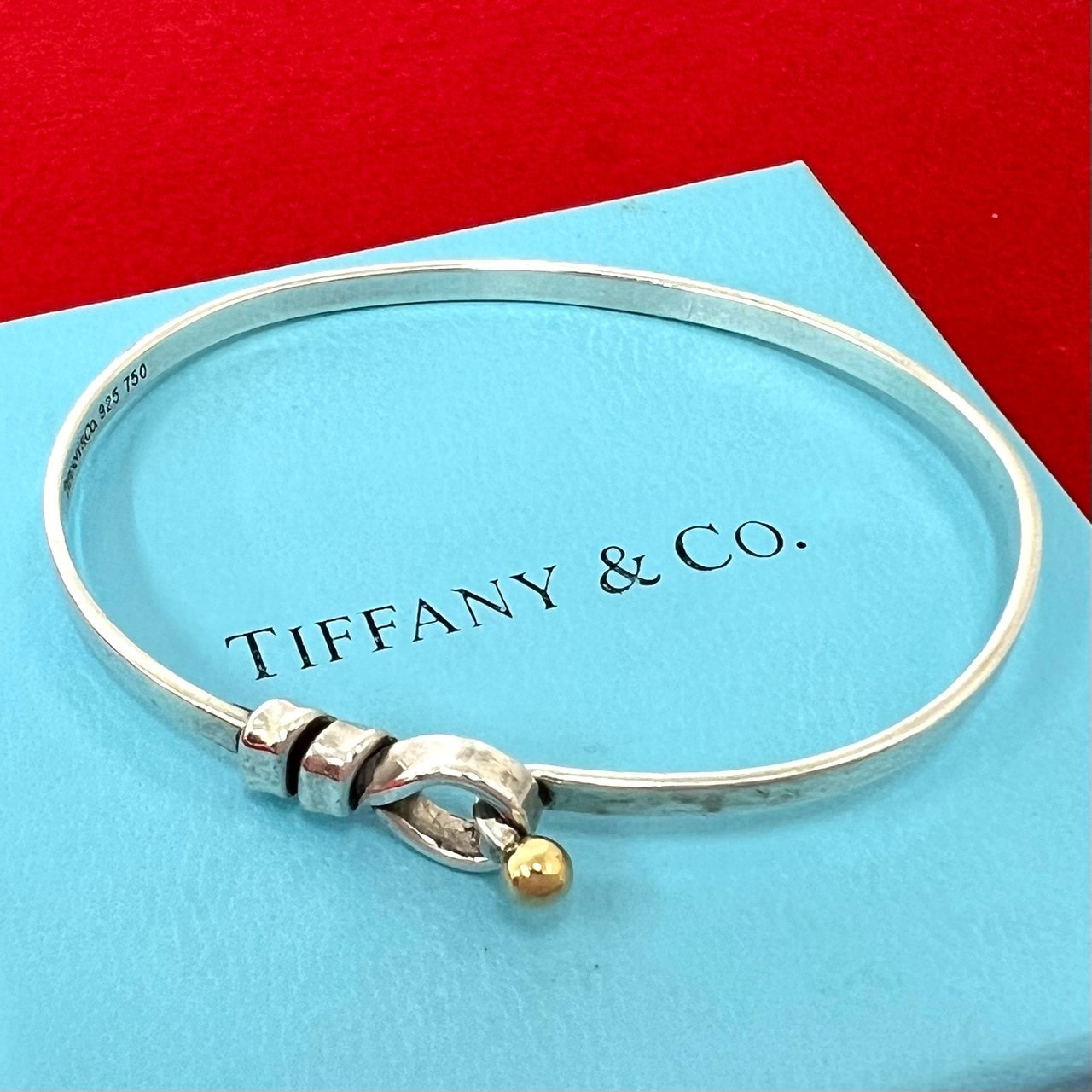 TIFFANY&Co. ティファニー フック&アイ ブレスレット シルバー925 K18イエローゴールド ブレスレット シルバー
24631