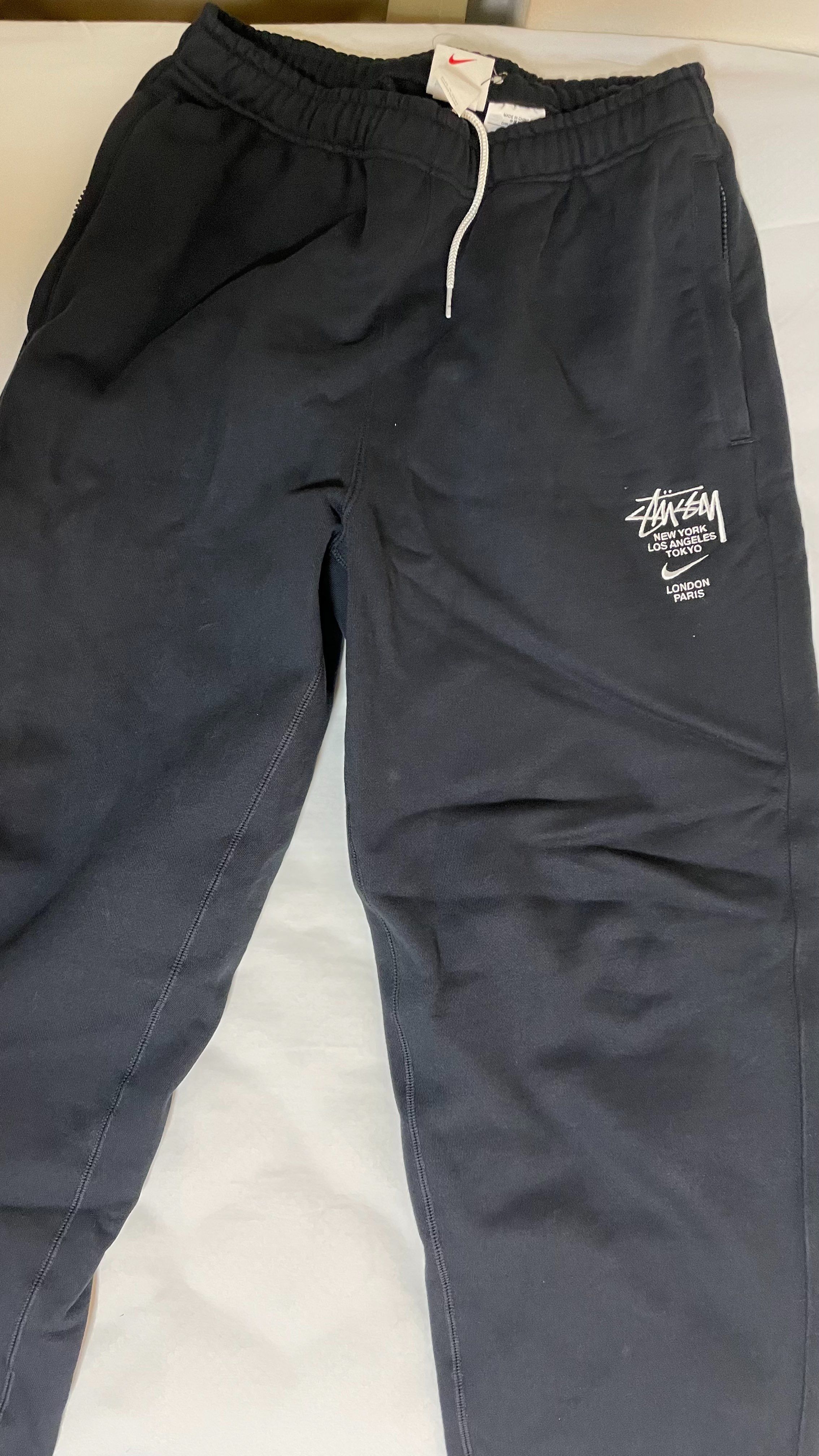 Nike x Stussy International Sweatpants (US Size) "Black" DC4227-010