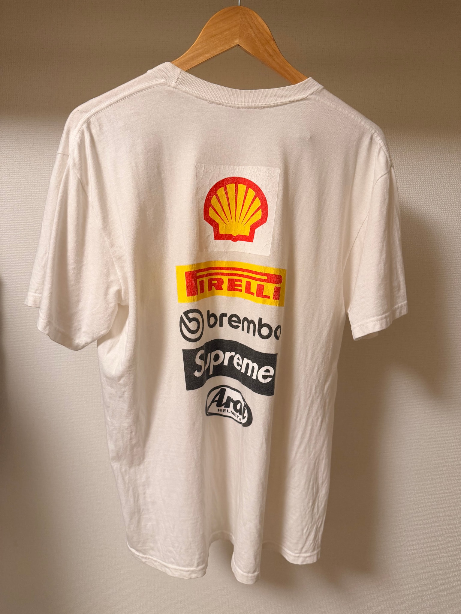 Supreme x Ducati Logos Tee "White"