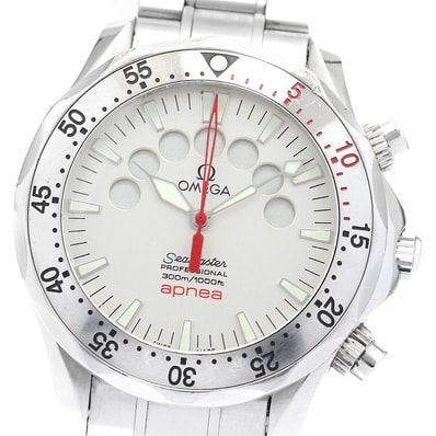 オメガ シーマスター300 アプネア ジャックマイヨール メンズ 【中古】