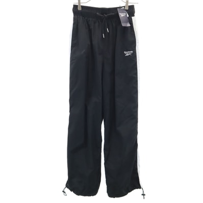 未使用 Reebok リーボック 裏メッシュ ナイロンパンツ L ブラック系