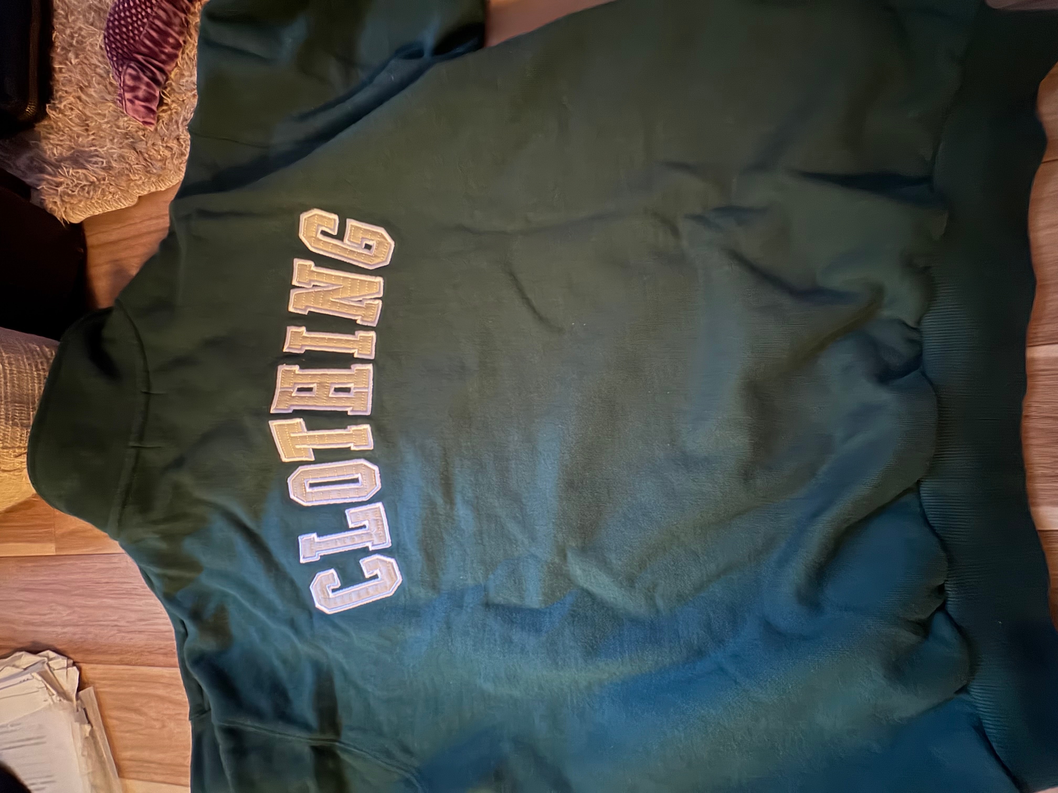 XLARGE x Champion Reverse Weave Half Zip Pullover Sweat "Green"