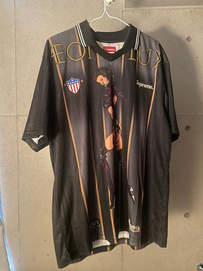 Supreme Aeon Flux Soccer Jersey "Black"