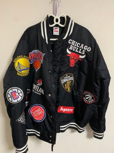 Supreme / Nike®/NBA Teams Warm-Up Jacket "Black"
