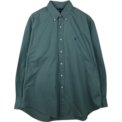 古着 ラルフローレン Ralph Lauren BLAIRE 長袖 ボタンダウンシャツ メンズL相当/eaa643842