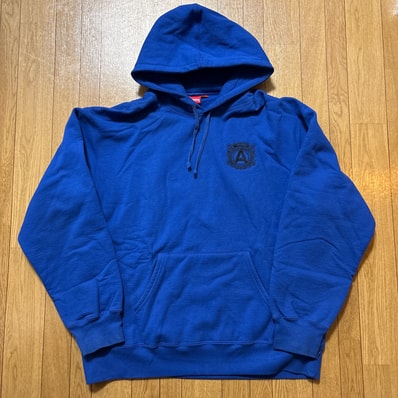 Supreme Anti Hooded Sweatshirt "Royal"