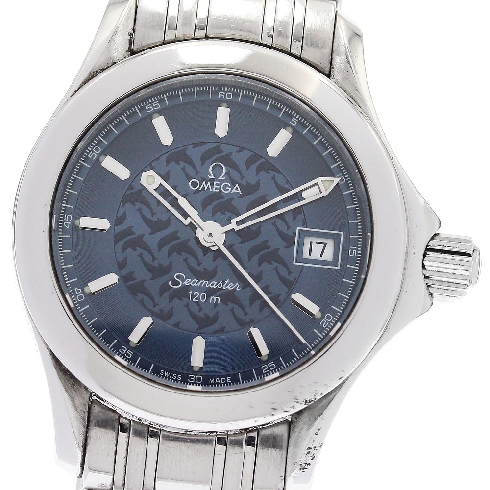 オメガ シーマスター120 2586.80 レディース 【中古】
