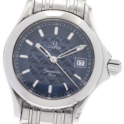 オメガ シーマスター120 2586.80 レディース 【中古】