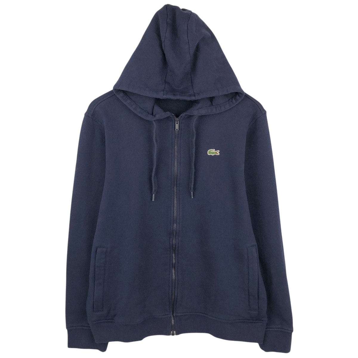 古着 ラコステ LACOSTE SPORT スウェットフルジップパーカー 6 メンズL相当/eaa670236