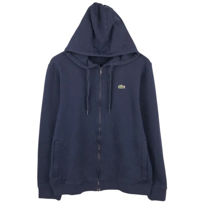 古着 ラコステ LACOSTE SPORT スウェットフルジップパーカー 6 メンズL相当/eaa670236