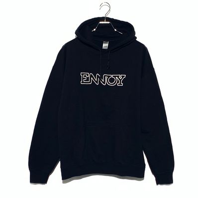 ENNOY 22SS Electric Logo Hoodie "Black"