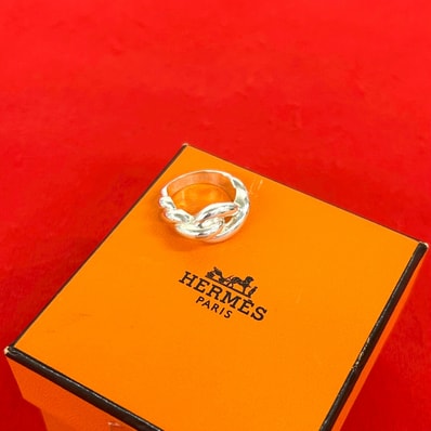 HERMES エルメス トルサード リング シルバー925 リング・指輪 7号 シルバー
97663