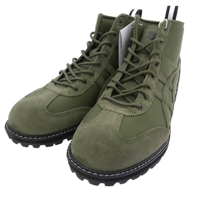 ONITSUKA TIGER オニツカタイガー ブーツ 1183B514-300 Mexico Rinkan メキシコ リンカン ブーツ グリーン系 ブラック系 ホワイト系 25.5cm【新古品】【未使用】【中古】