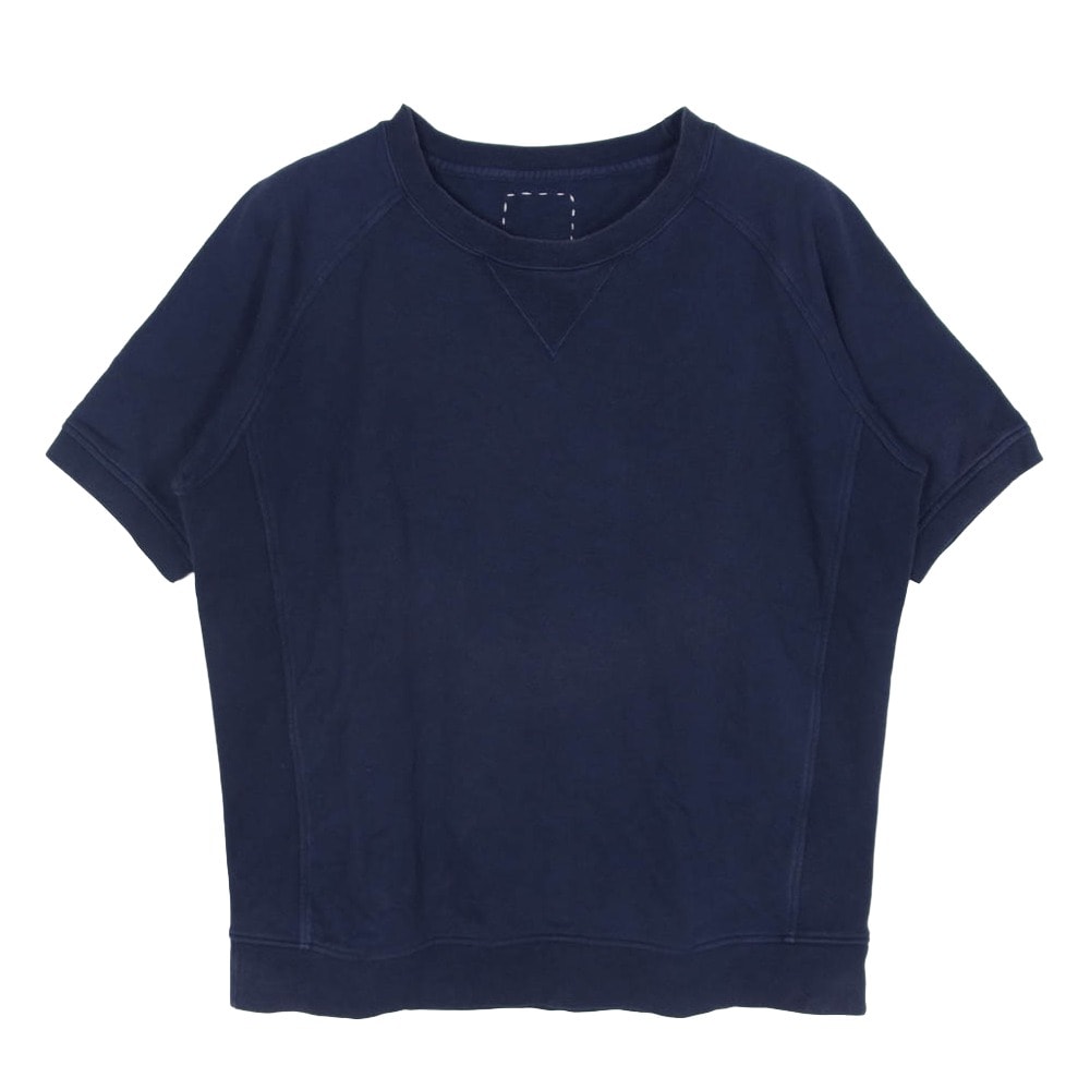 VISVIM ビズビム Tシャツ 0115105010006 JV CREW S/S ラグランスリーブ 半袖 スウェット ネイビー系 2【中古】
