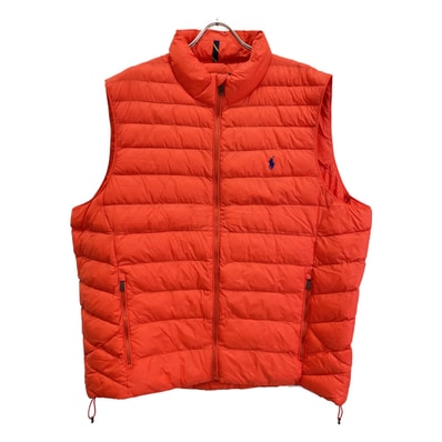 ポロ ラルフローレン オレンジ ダウンベスト XXL