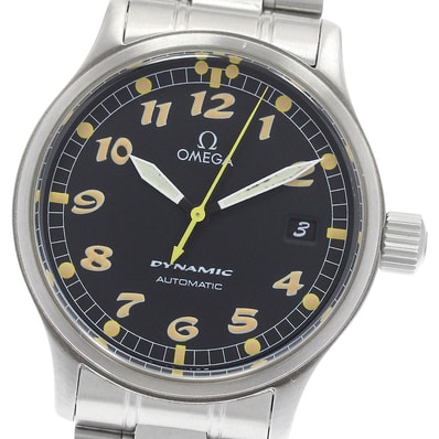 オメガ ダイナミック デイト 5200.50 自動巻き メンズ 【中古】