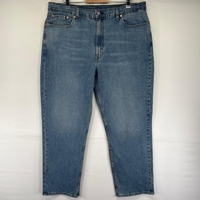 古着 リーバイス Levi's デニム パンツ デニムパンツ 550 大きいサイズ ジーパン テーパード ジーンズ W40 L32 ブルー系 メンズ