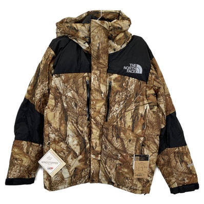 ノースフェイス ブラウン×ブラック 総柄 NOVELTY BALTORO LIGHT JACKET L