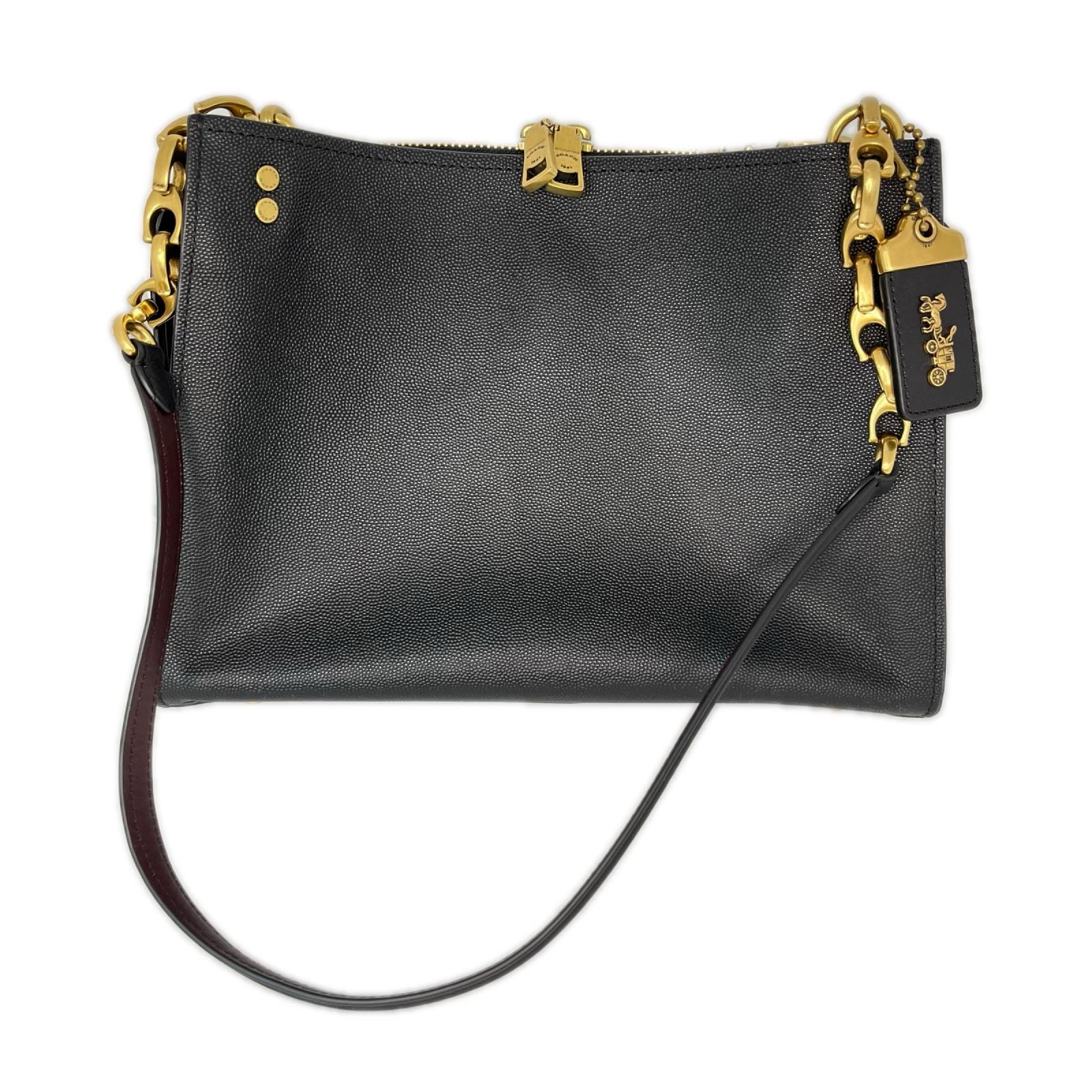 COACH コーチ ローグ ショルダーバッグ チェーン トートバッグ 26829 ブラック
