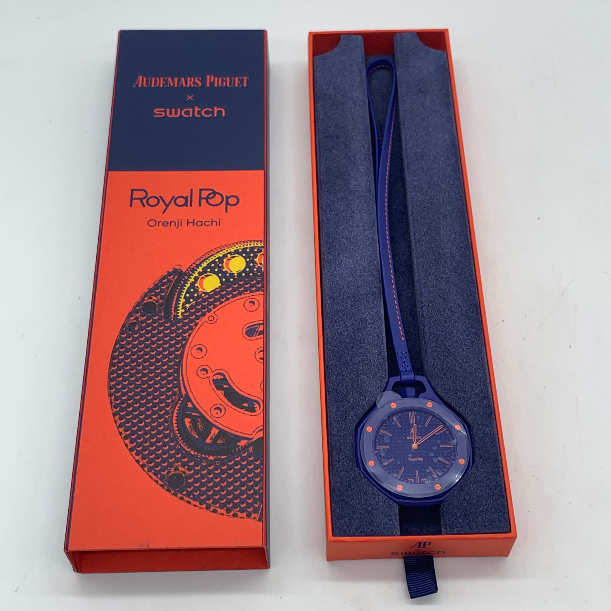 Swatch x Audemars Piguet Royal Pop Orenji Hachi "Navy"