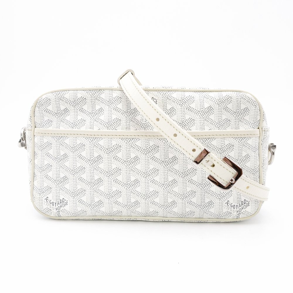 GOYARD ゴヤール カップヴェール ショルダーバッグ ホワイト PVC