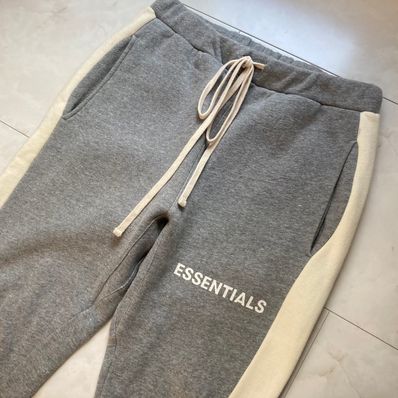 FEAR OF GOD Essentials Side Stripe Sweatpants "Grey"
