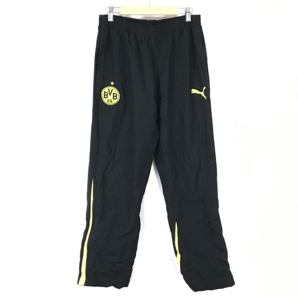 プーマ/PUMA★BVB09 /ブンデスリーガ/ドルトムント/ジャージ/サッカーパンツ【メンズUK-S/股下78cm/黒】Dortmund/Pants/Trouser◆cBH591