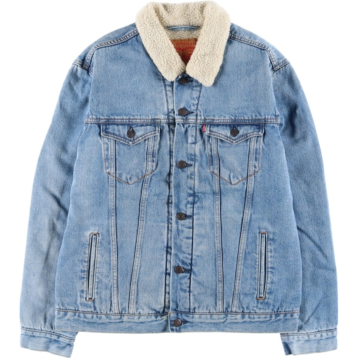 古着 リーバイス Levi's 中綿入り デニムボアジャケット メンズL相当/eaa592593
