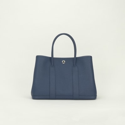 エルメス HERMES ガーデンパーティTPM ガーデンパーティ TPM ガーデンパーティ 30 ガーデンパーティー バッグ トートバッグ カントリー ブルーエレクトリック Blueelectric ブルー Blue 青 シルバー金具