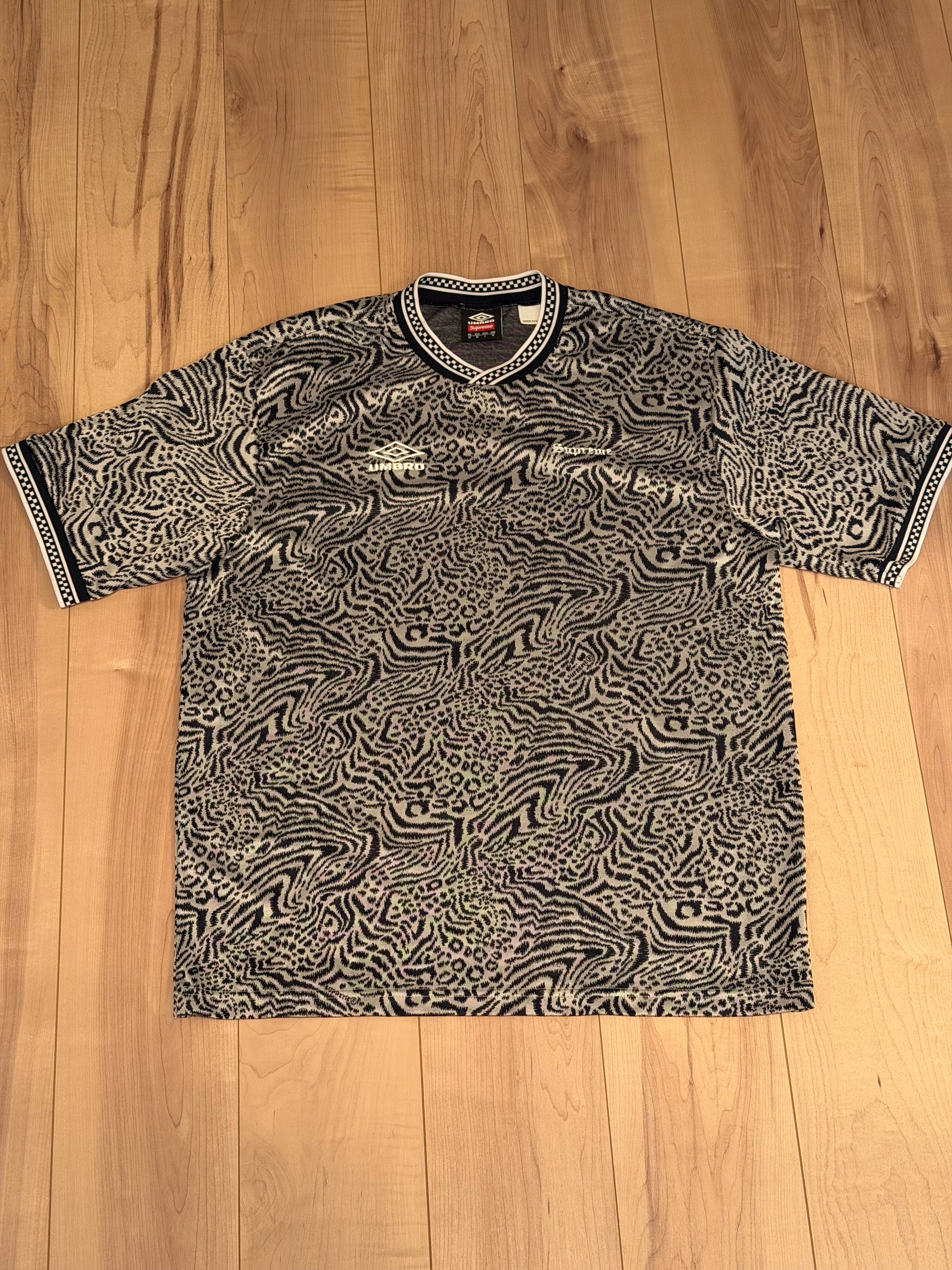 Supreme ウルトラ スエード メッシュ ベースボールシャツ　Mサイズ Supreme Ultrasuede Mesh Baseball Jersey 
