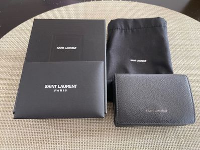 サンローラン タイニーウォレット グレー