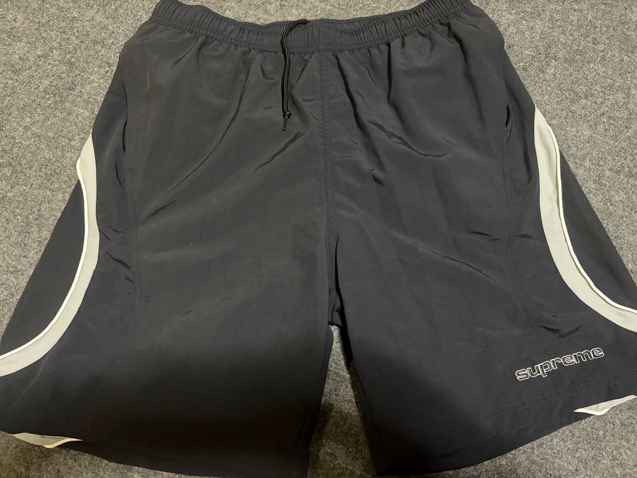 Supreme Paneled Water Short "Black"