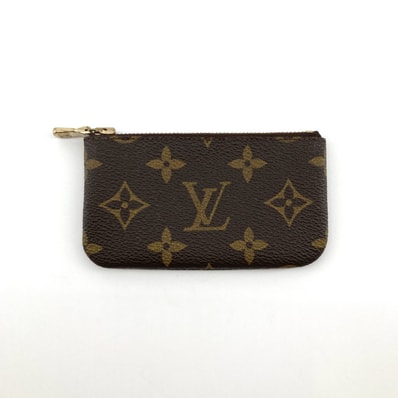 LOUIS VUITTON(ルイ・ヴィトン) ポシェット・クレ モノグラムキャンバス チェーンフック M62650 キーケース ブラウン