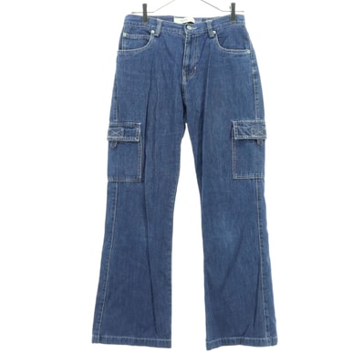 GAP ギャップ フレアデニムパンツ 4 ブルー