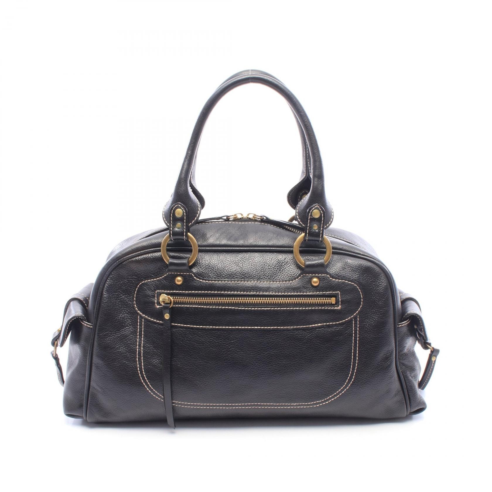 エム・シー・エム MCM トートバッグ バッグ レザー レディース ブラック系 【中古】