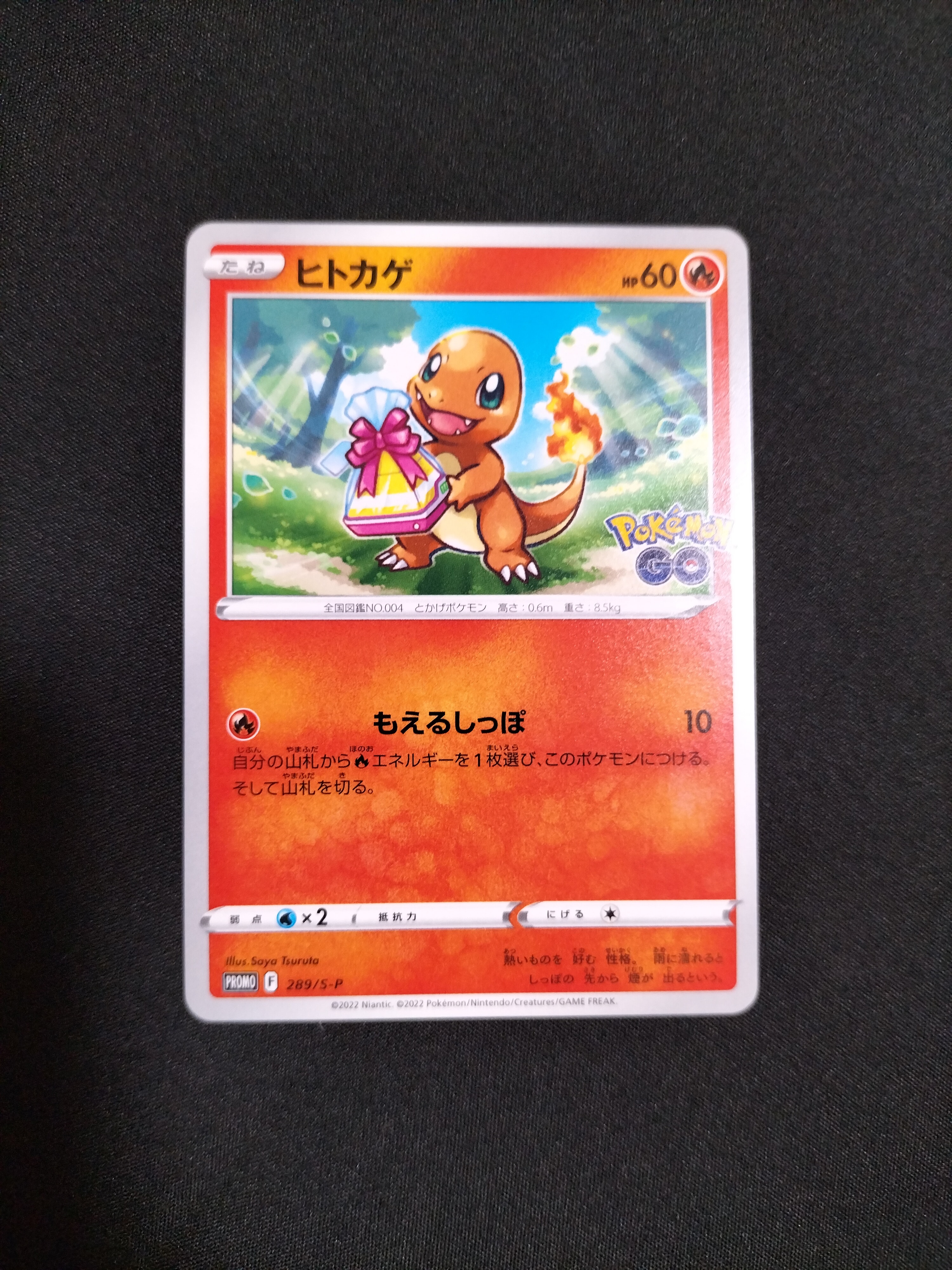 ヒトカゲ P [S-P 289](プロモーションカード「ポケモン GO ギフトキャンペーン」)