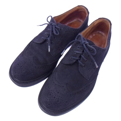 Tricker's トリッカーズ その他靴 BOURTON SUESE バートン スエード シューズ ブラック系 23cm程度【中古】