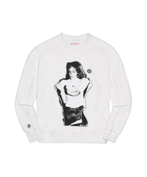Richardson CHLOE SEVIGNY PANEL CREWNECK "White"