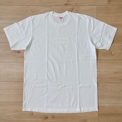 Supreme Tonal Box Logo Tee "White"