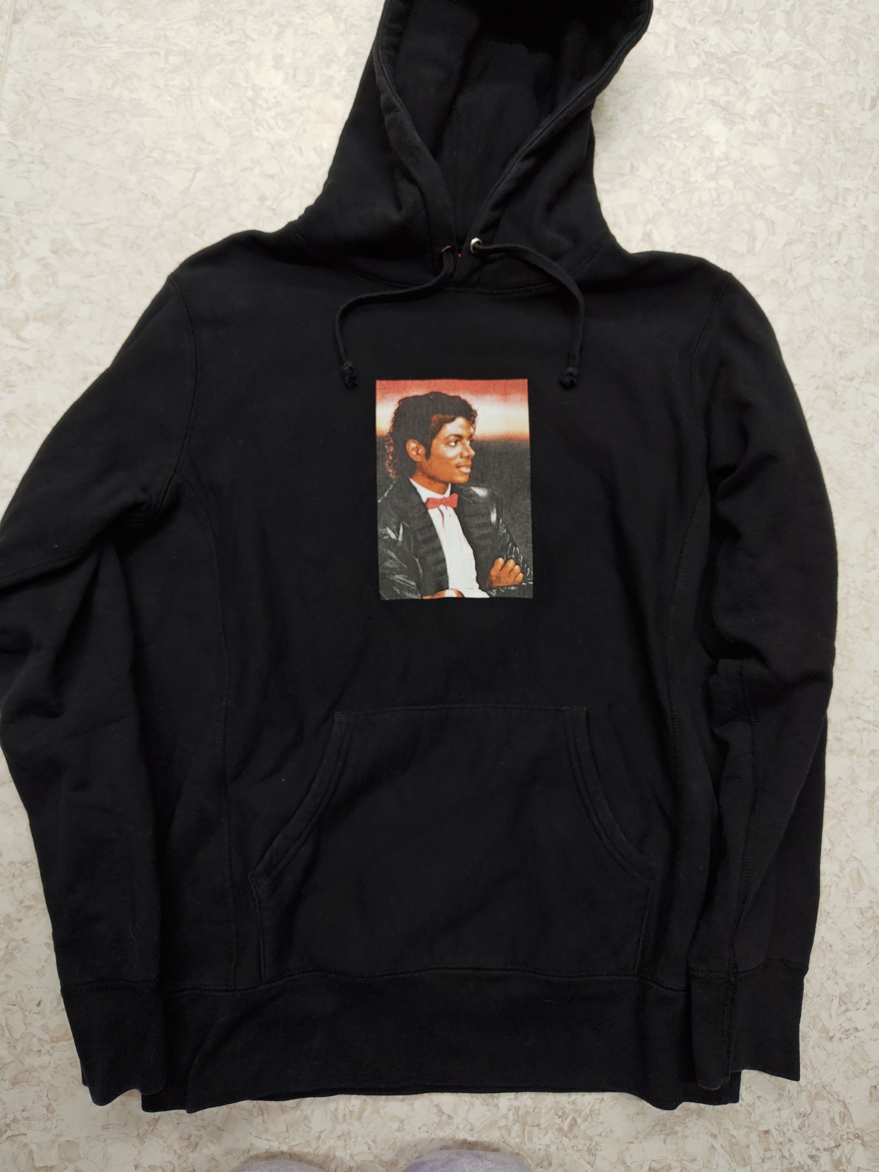 Supreme Michael Jackson Hooded Sweatshirt "Black"
