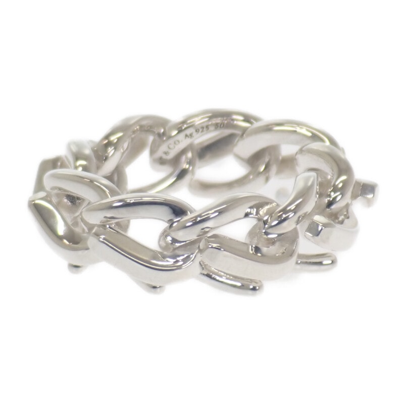 ティファニー TIFFANY&Co. フォージリンク 16号 72549309 リング スターリングシルバー シルバー レディース メンズ【中古】【Aランク】