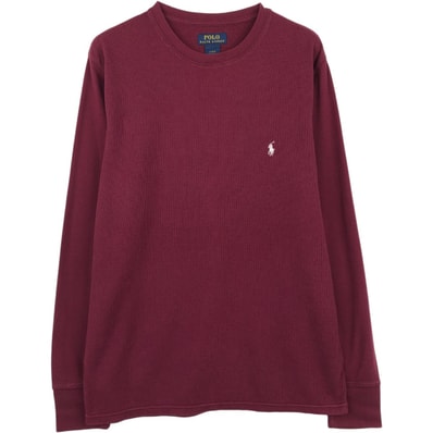 古着 ラルフローレン Ralph Lauren POLO RALPH LAUREN サーマルロンT ワッフル メンズL相当/eaa660280