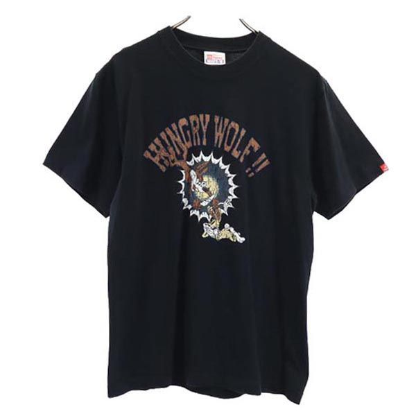 Hanes ヘインズ プリント 半袖 Tシャツ M