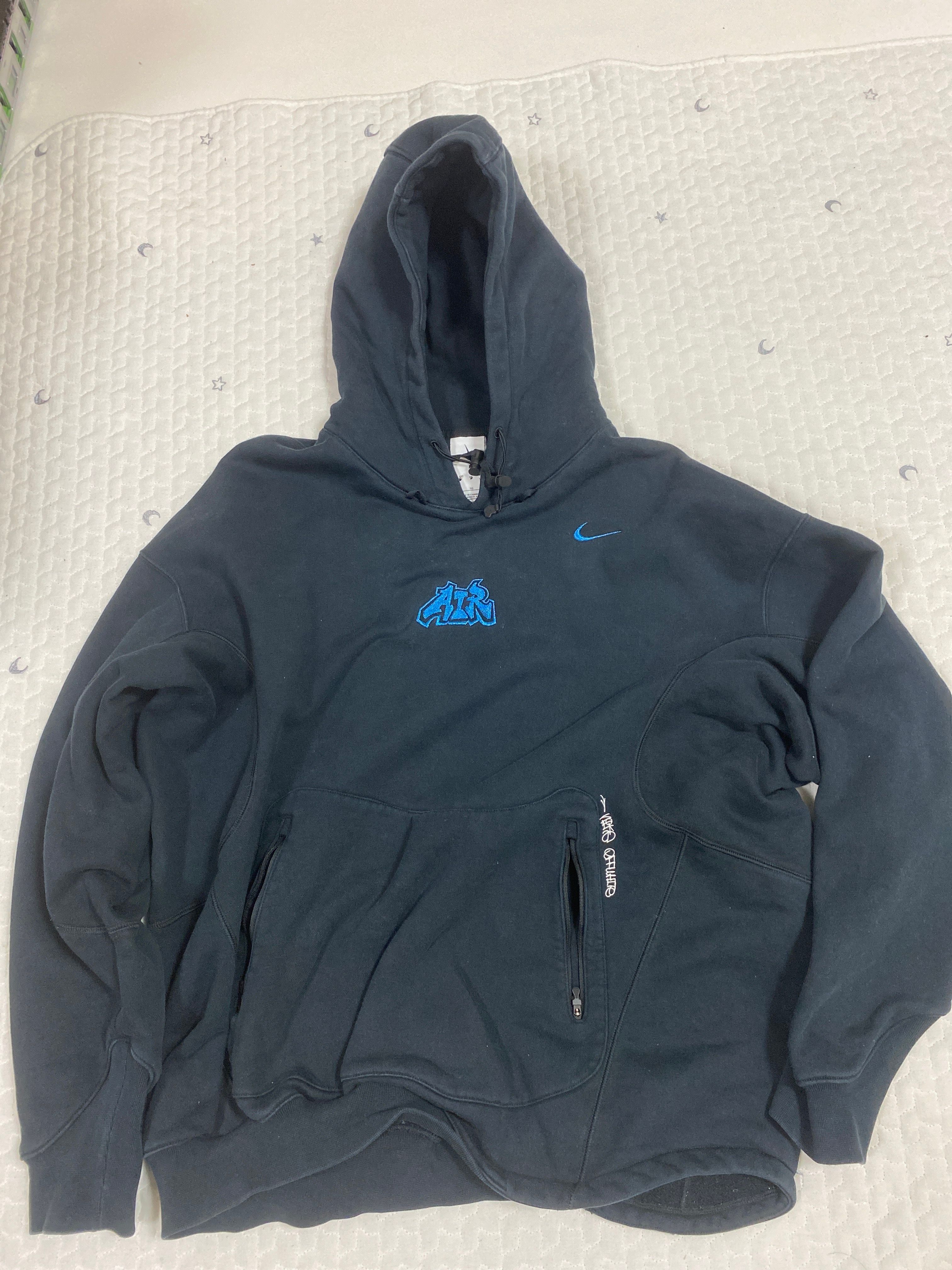 Nike x Off-White Men's Fleece Parka 006 "Black"