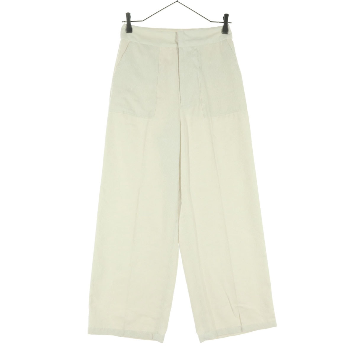 美品 BEAMS HEART ビームスハート コーデュロイパンツ S ホワイト