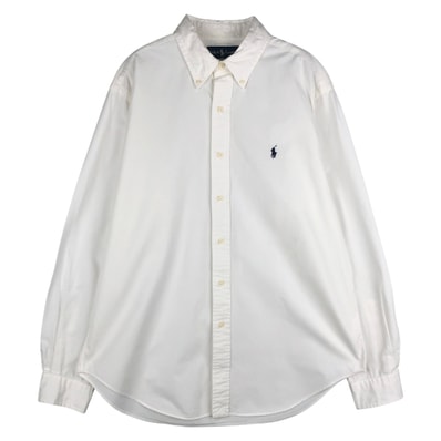 古着 ラルフローレン Ralph Lauren CLASSIC FIT クラシックフィット 長袖 ボタンダウンシャツ メンズL相当/eaa458874