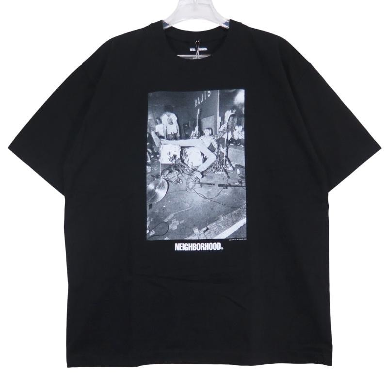 NEIGHBORHOOD x Charles Peterson Tee SS-3 "Black"